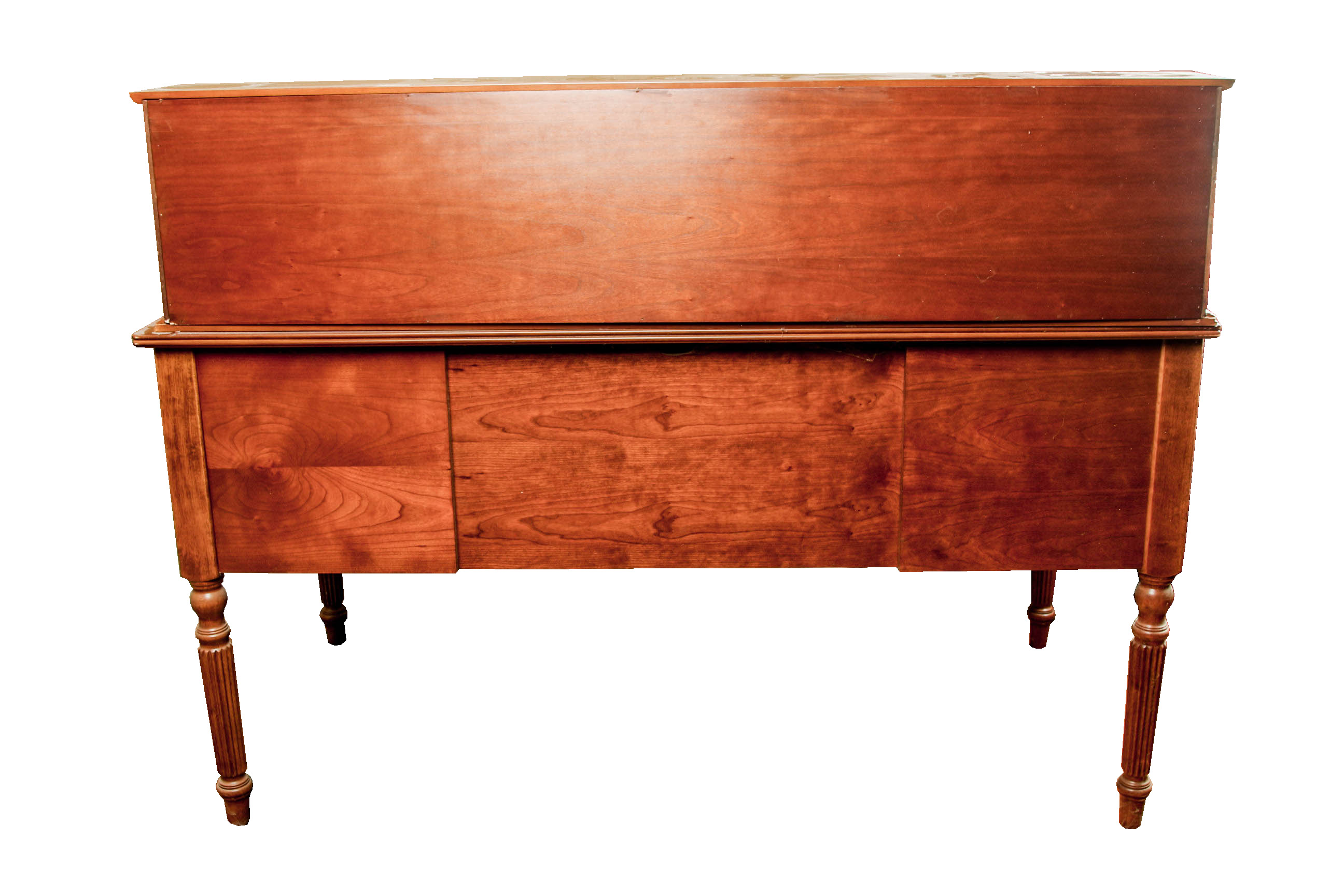 Mahogany Bombay Desk with Hutch EBTH